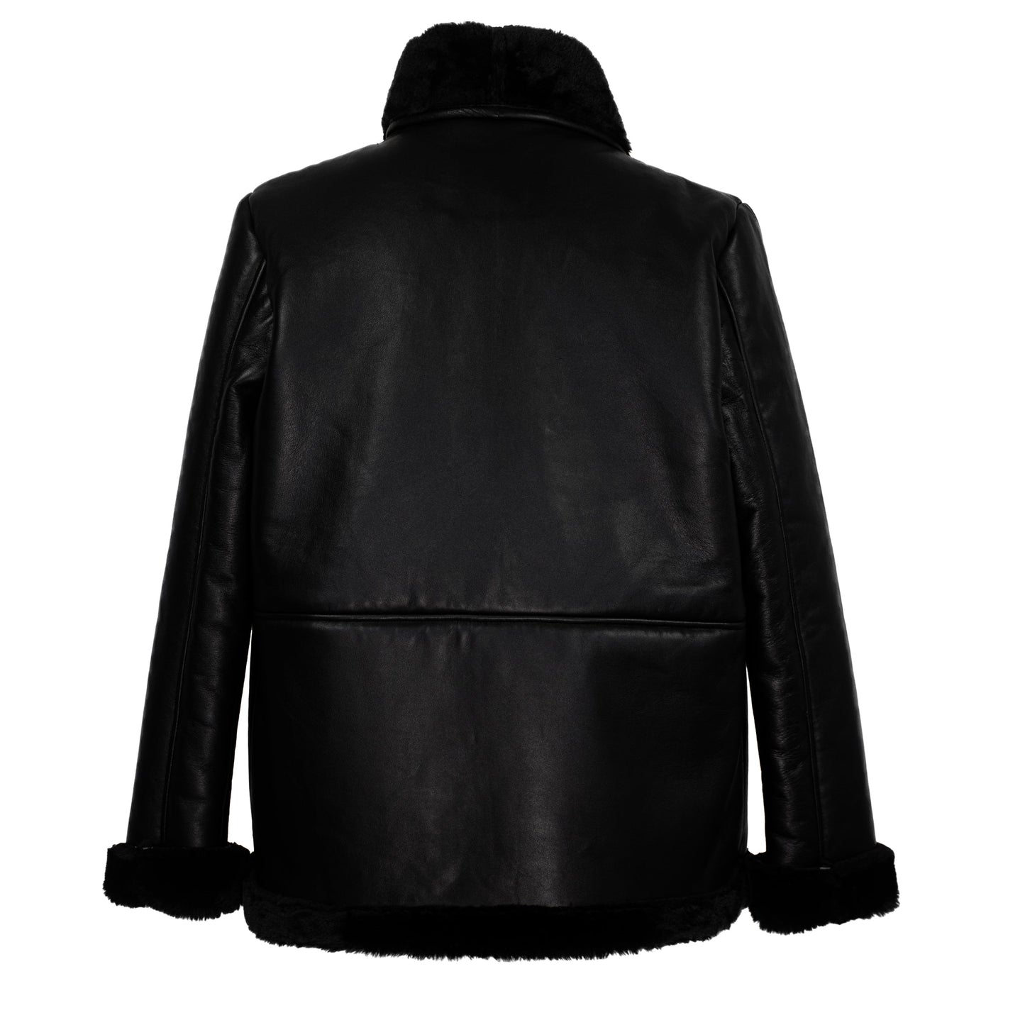 LambEdge Shearling-Lined Lambskin Jacket