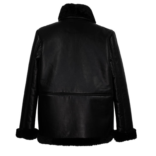 LambEdge Shearling-Lined Lambskin Jacket